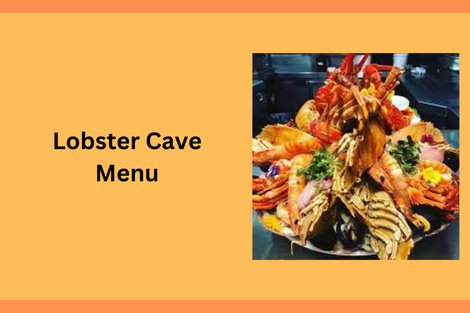 Lobster Cave Menu