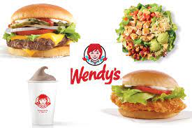 Wendy's Burgers Menu